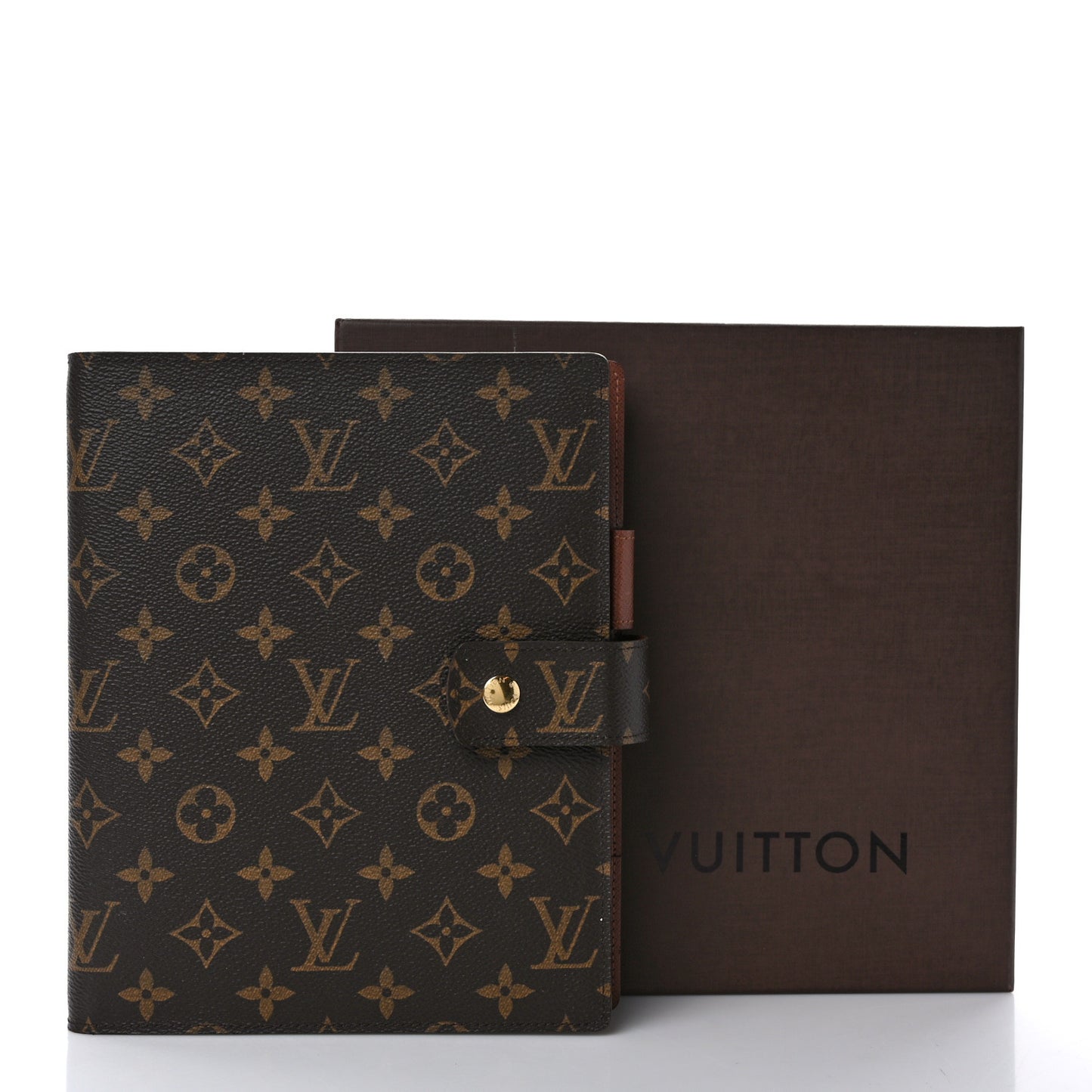 Monogram Large Ring Agenda Cover