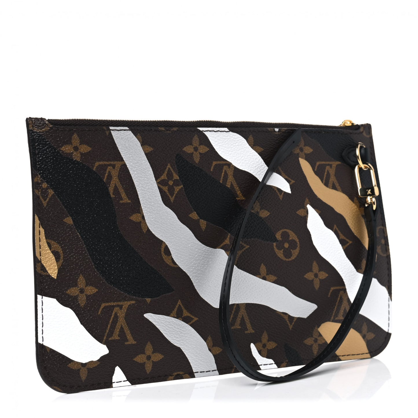 X LOL Monogram Neverfull MM GM Pochette Gold Silver