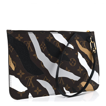 Louis Vuitton X LOL Monogram Neverfull MM GM Pochette Gold Silver 2 of 4