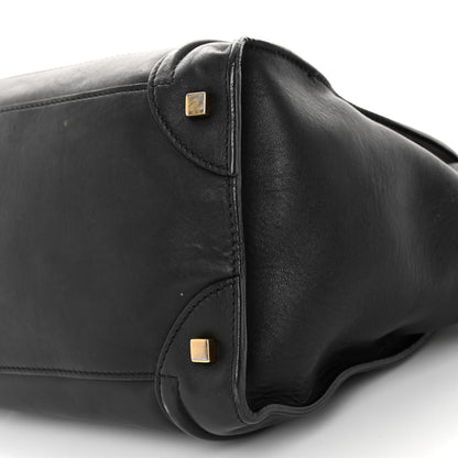 Celine Smooth Calfskin Mini Luggage Black 8 of 8