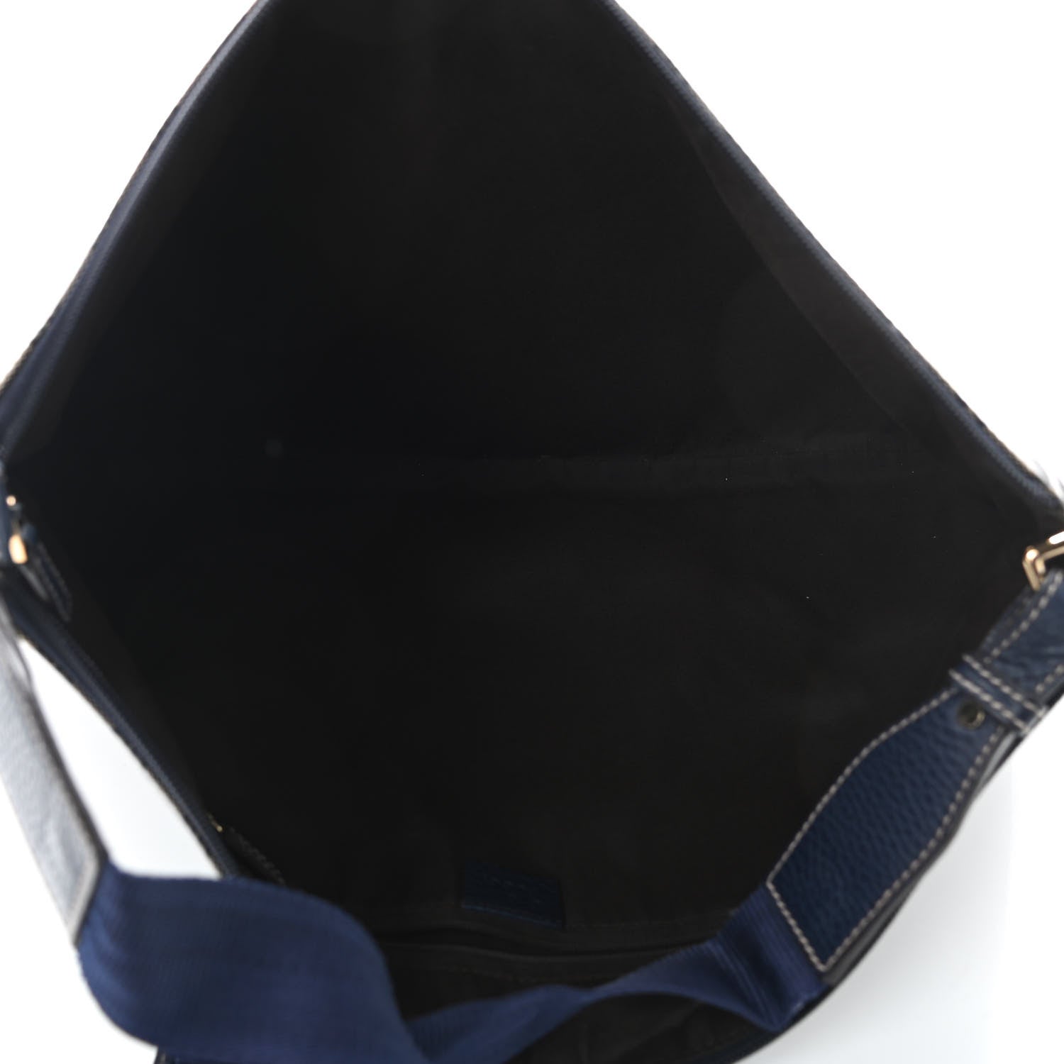 Gucci Crystal Monogram Messenger Bag Navy 5 of 10
