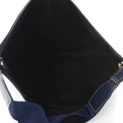 Gucci Crystal Monogram Messenger Bag Navy 5 of 10