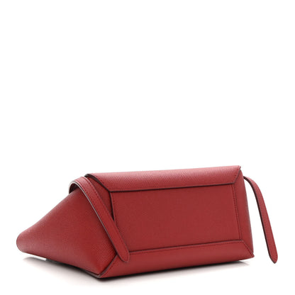 Celine Grained Calfskin Nano Belt Bag Ruby 4 of 9