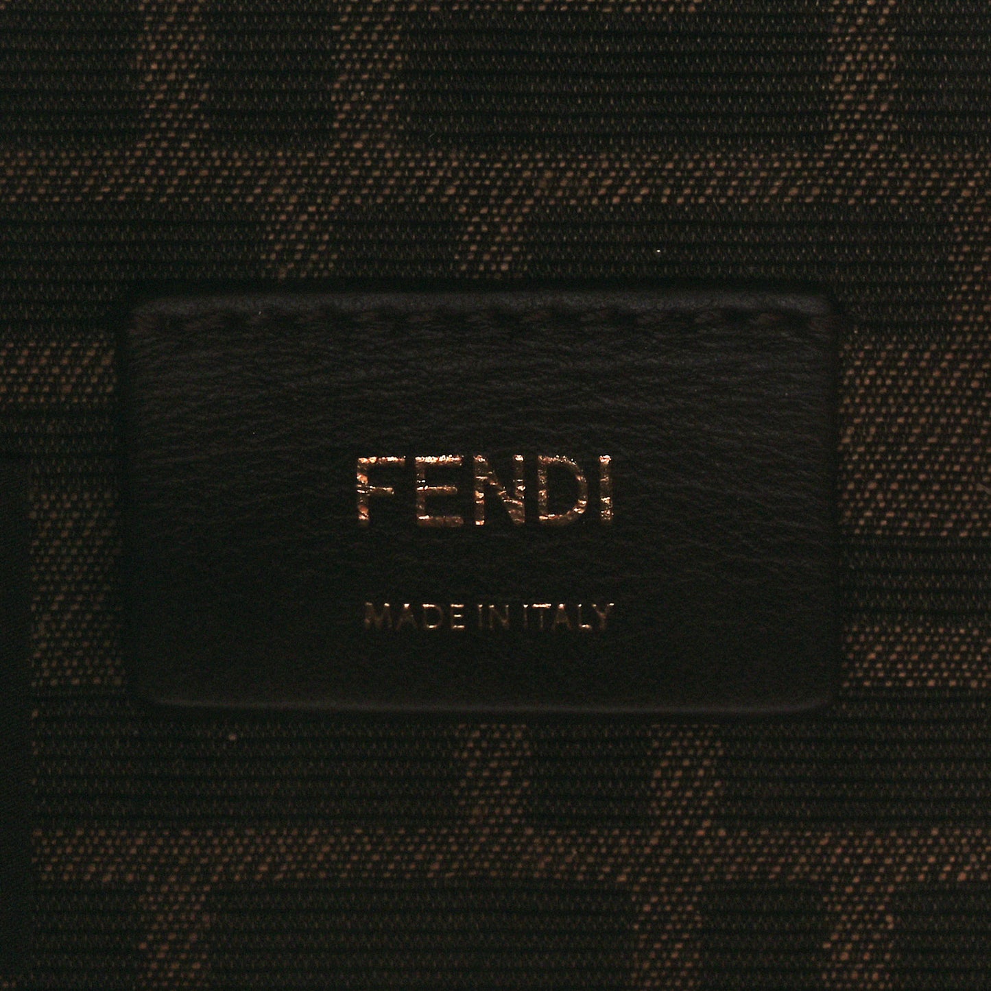 Fabric Jacquard Shiny Nappa FF 1974 Logo Threaded Edge Mini Mon Tresor Bucket Bag Tobacco Moro Fuxia Fluo