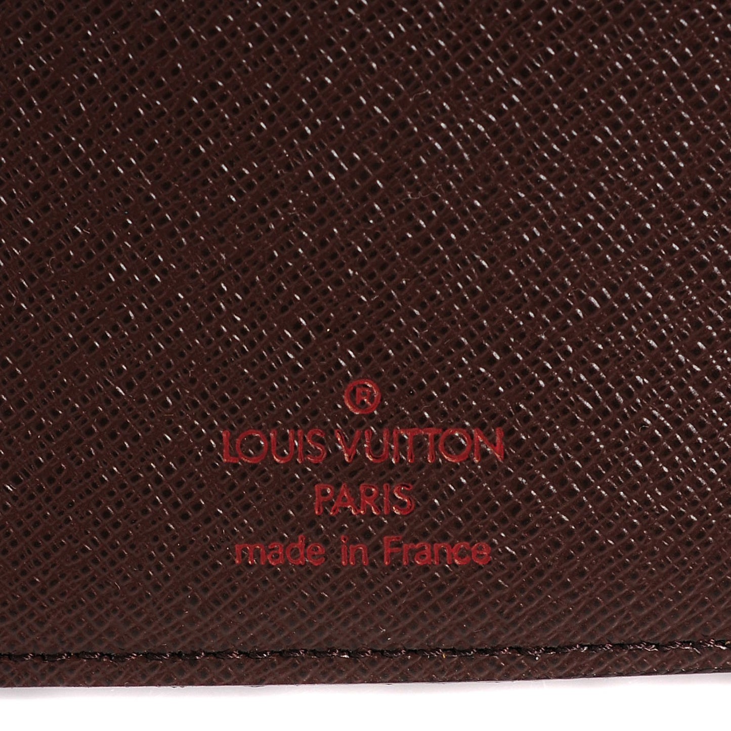 Damier Ebene Medium Ring Agenda Cover