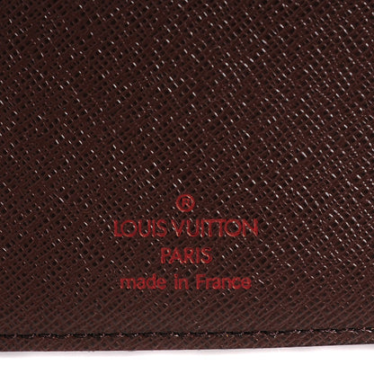 Louis Vuitton Damier Ebene Medium Ring Agenda Cover 6 of 7