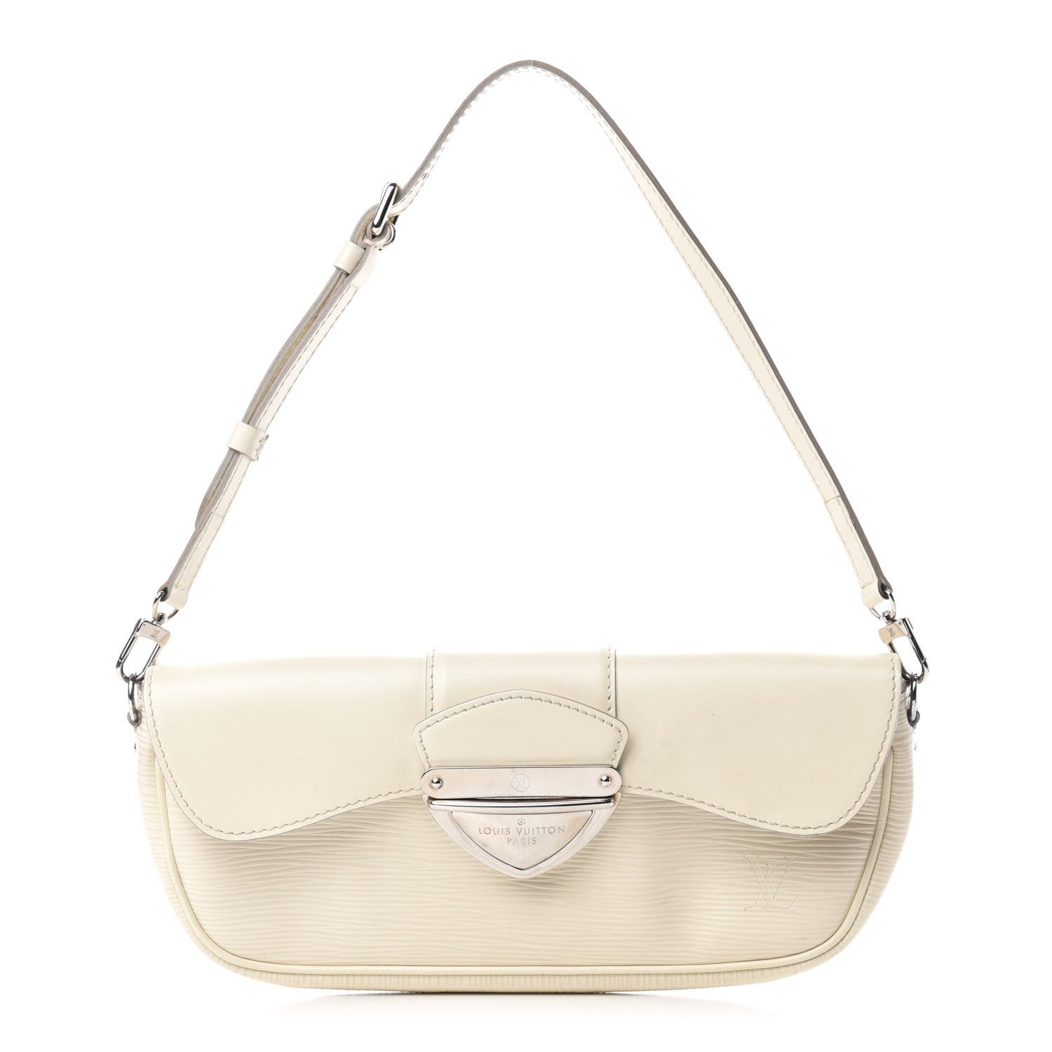 Louis Vuitton Epi Montaigne Clutch Ivory 1 of 11