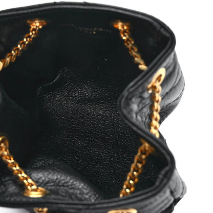 Saint Laurent Lambskin Quilted Baby Bucket Bag Black 5 of 9