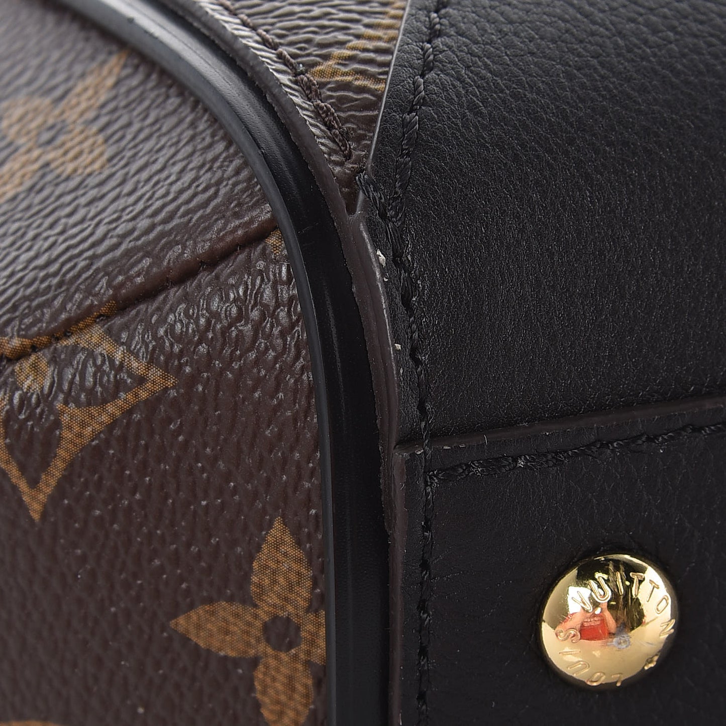 Calfskin Monogram Kimono Tote PM Black