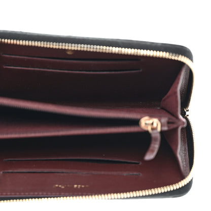 Chanel Aged Calfskin Quilted Small Lucky Charms 2.55 Reissue Zip Around Wallet Black 5 of 9