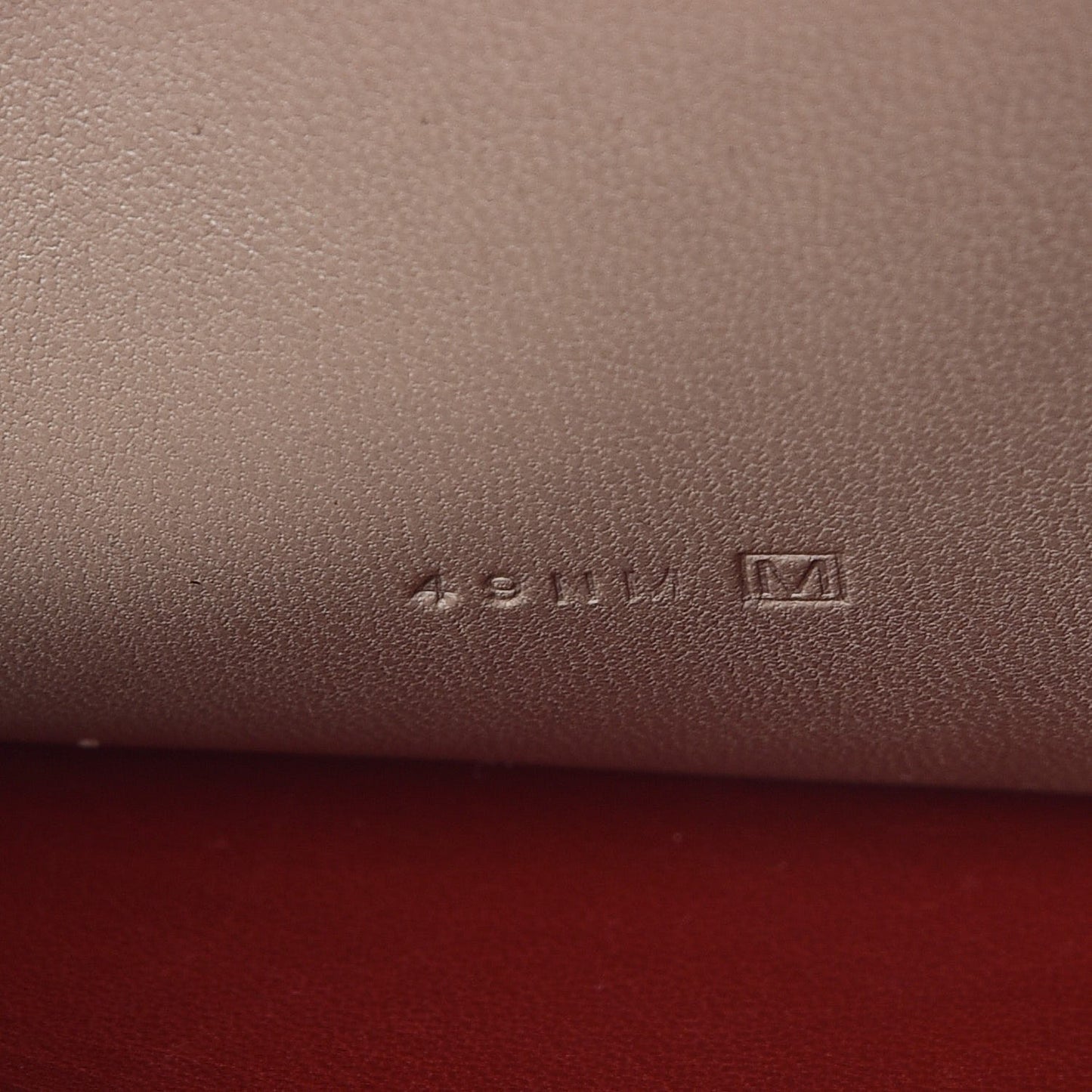 Taurillon Clemence Dogon Recto Verso Wallet Rouge Garance Etoupe