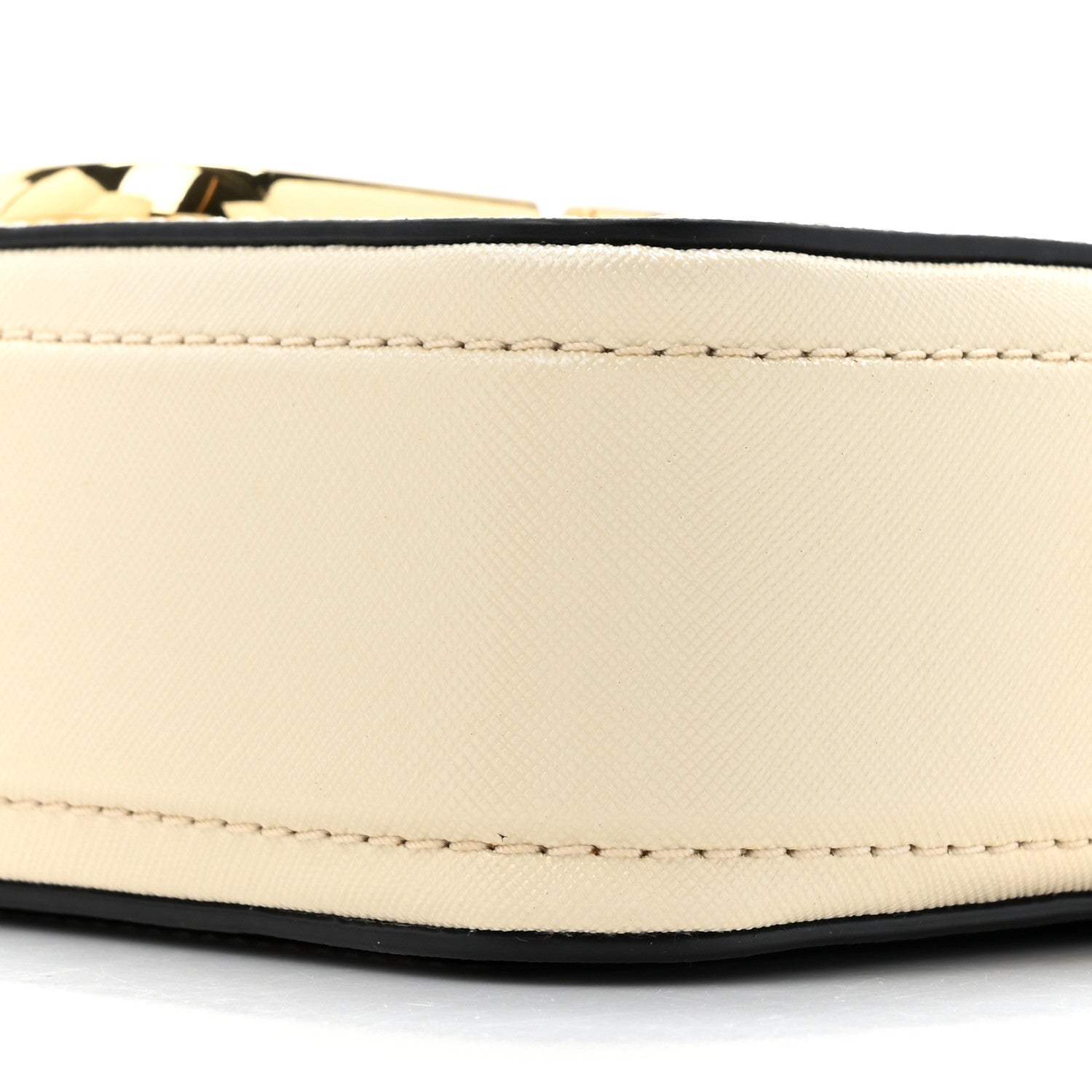 Marc Jacobs Saffiano Small Snapshot Camera Bag Cloud White Multicolor 9 of 10