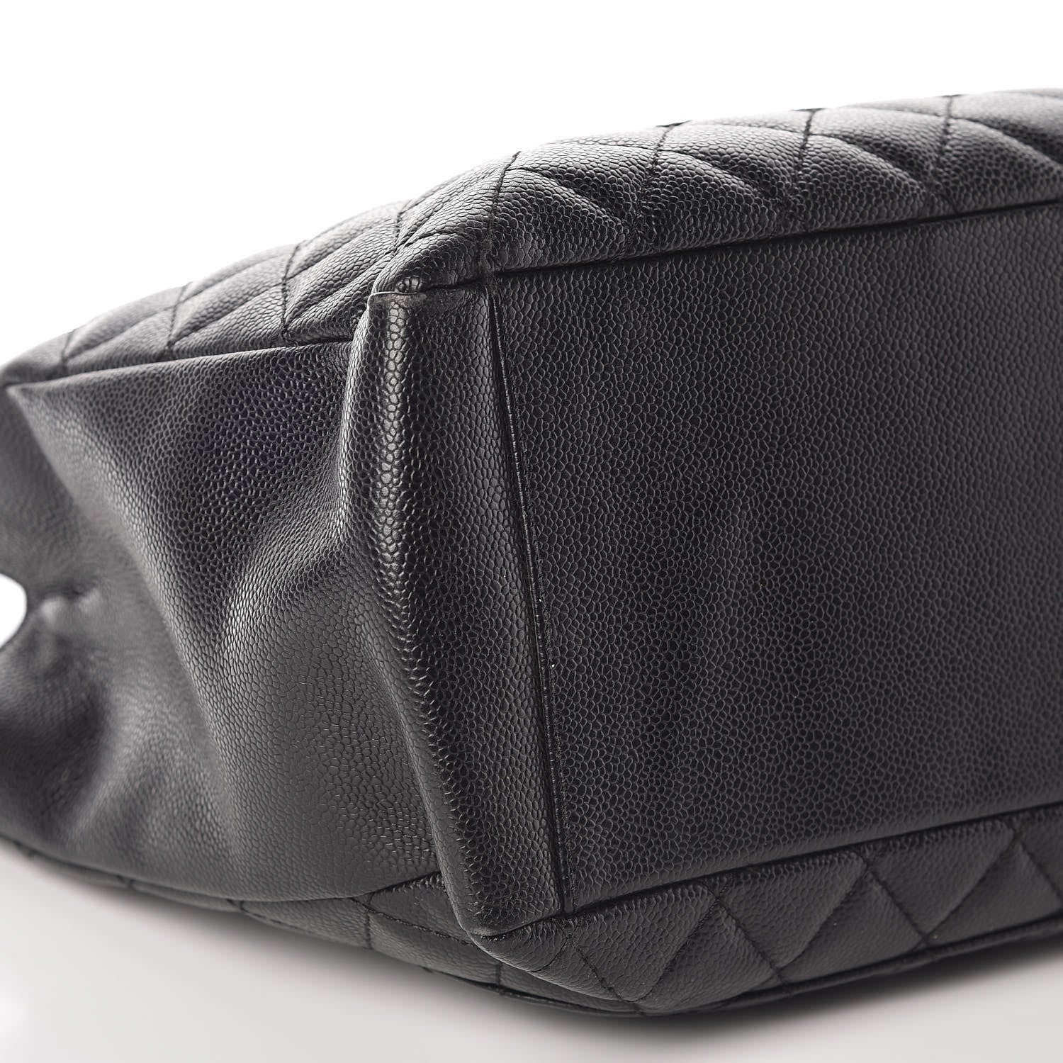 Chanel Caviar Quilted Grand Shopping Tote GST Black 5 of 9