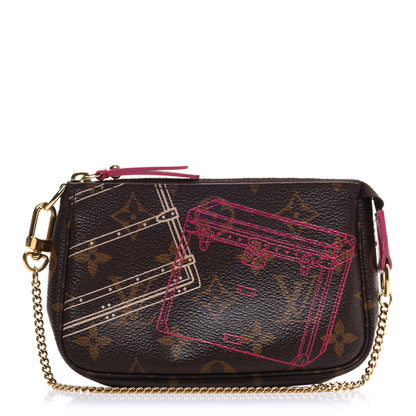 Louis Vuitton Monogram 2014 Christmas Animation Mini Pochette Accessories 1 of 8