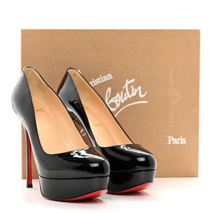Christian Louboutin Patent Dirditta 130 Platform Pumps 39 Black 8 of 8