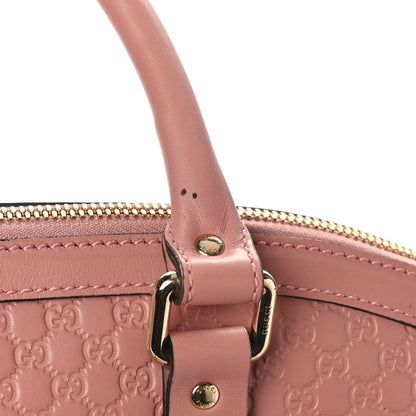 Gucci Soft Microguccissima Large Dome Satchel Soft Pink 10 of 10