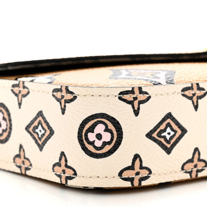 Louis Vuitton Monogram Wild At Heart Felicie Strap & Go Arizona Creme 7 of 8
