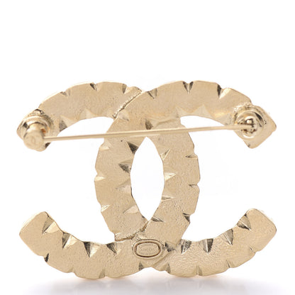 Chanel Crystal Over The Rainbow CC Brooch Gold Multicolor 3 of 5