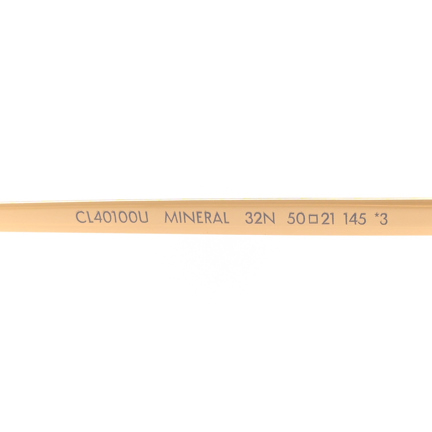 Celine Metal Round Sunglasses CL40100U Gold 6 of 8