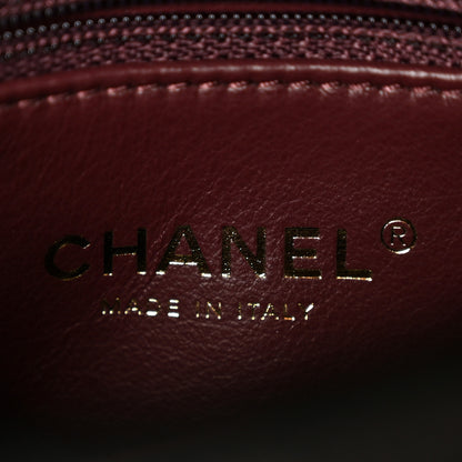 Chanel Caviar Lizard Embossed Quilted Extra Mini Coco Handle Flap Black 7 of 11
