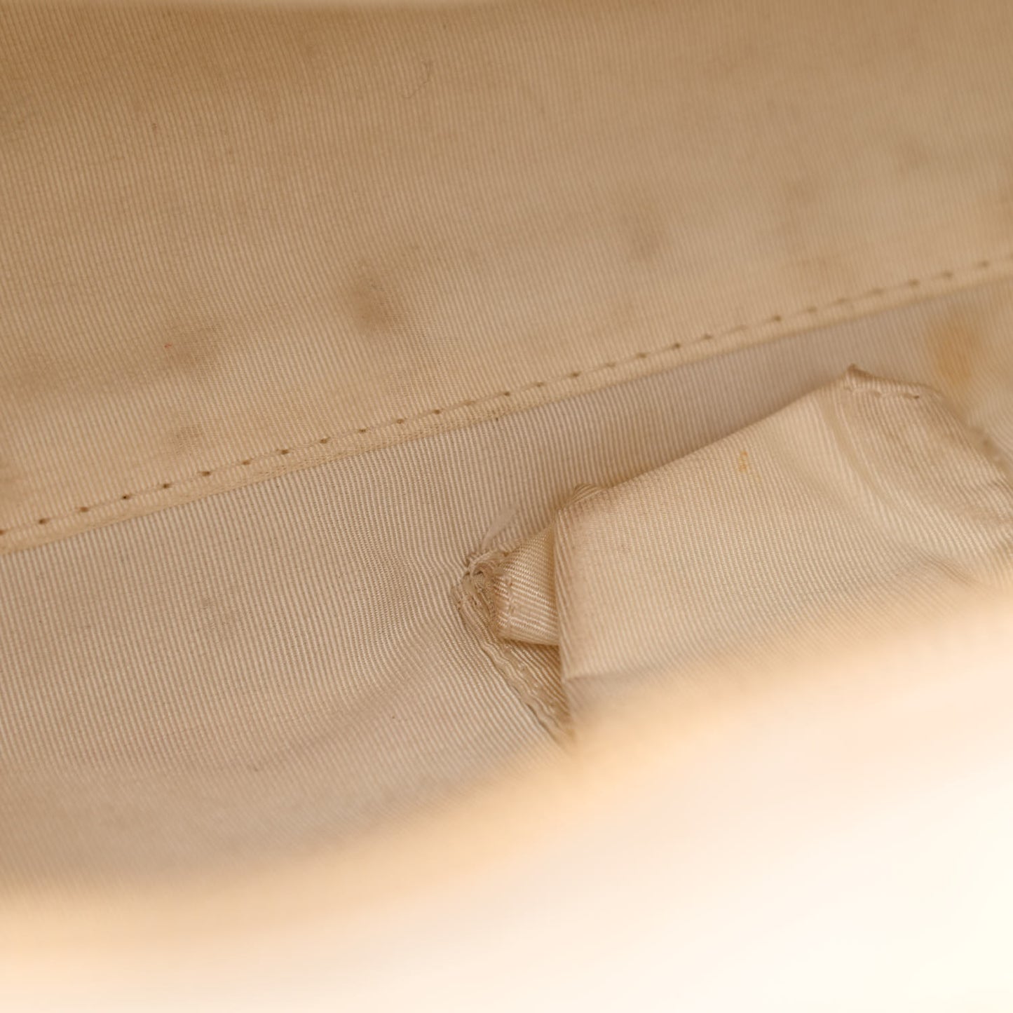 Calfskin Wild Stitch Top Handle Bag White