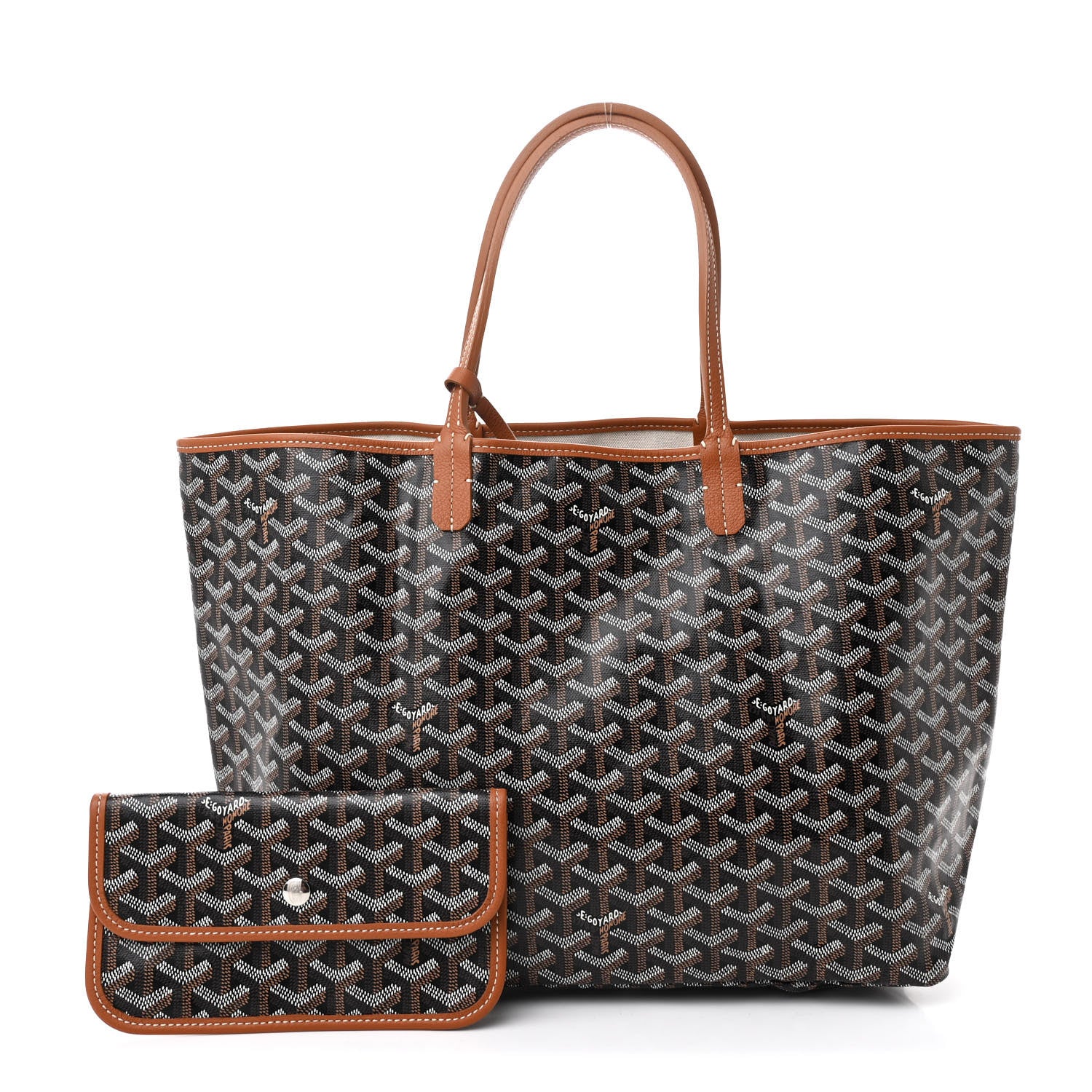 Goyard Goyardine Saint Louis PM Black Gold 3 of 12