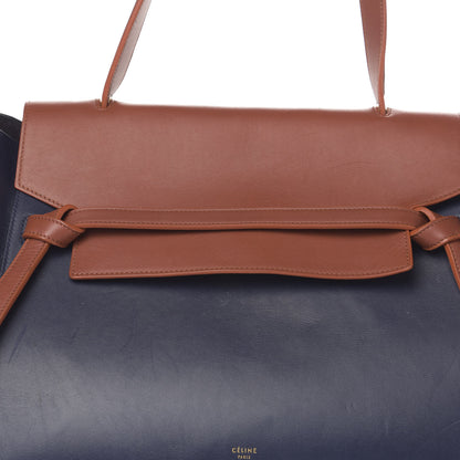 Celine Smooth Calfskin Large Bi-Color Belt Bag Midnight 16 of 16