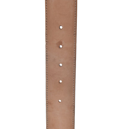 Gucci Guccissima Interlocking G Belt 90 36 Ivory 3 of 5