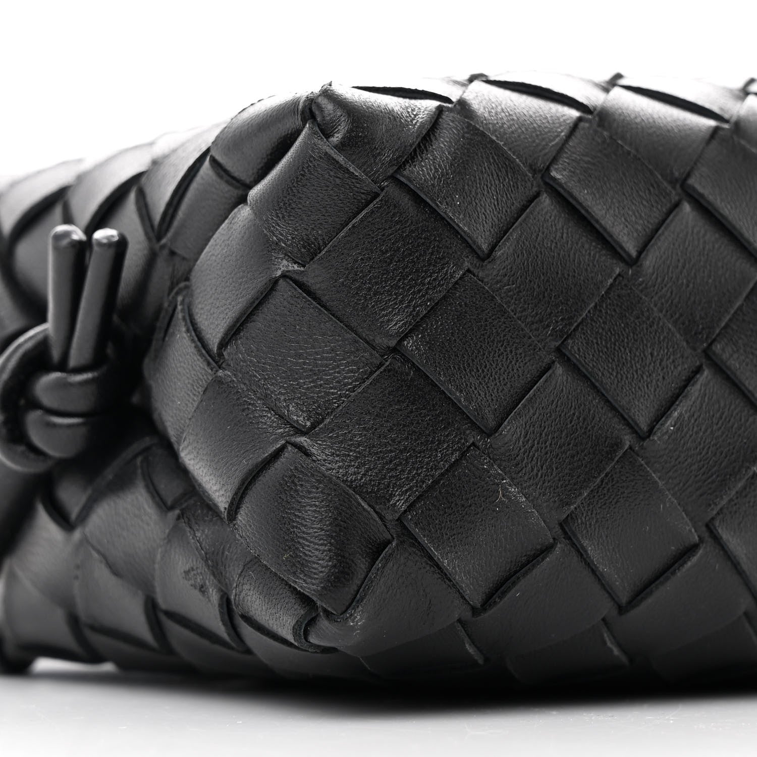 Bottega Veneta Nappa Intrecciato Mini Loop Camera Bag Black 8 of 9
