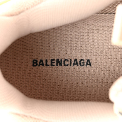 Balenciaga Fabric Mesh Clear Sole Womens Triple S Sneakers 37 Beige 6 of 9
