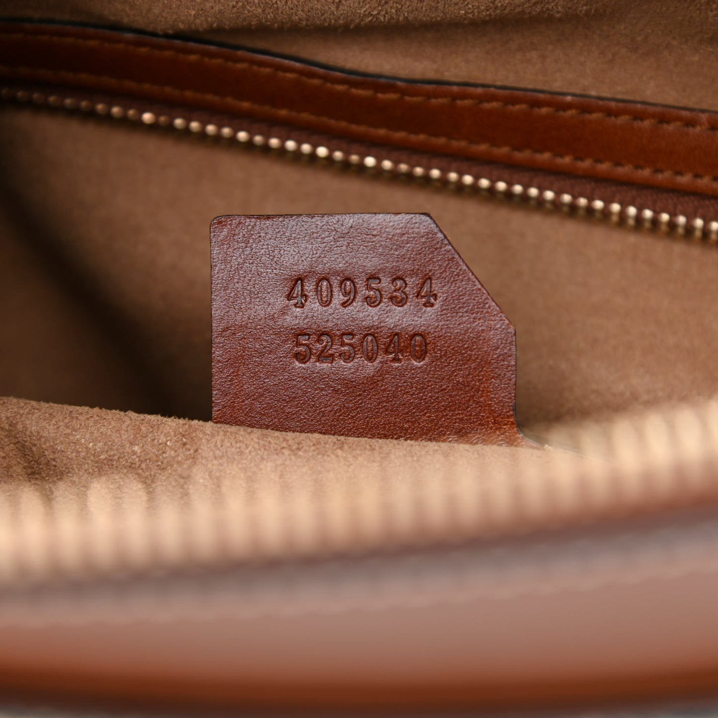 GG Supreme Monogram Small Zip Top Tote Beige Tuscany