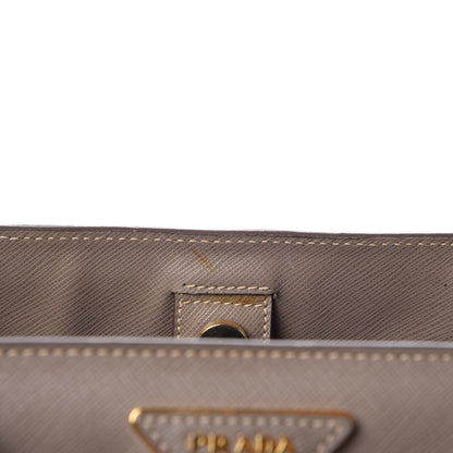 Prada Saffiano Lux Medium Tote Argilla 13 of 18