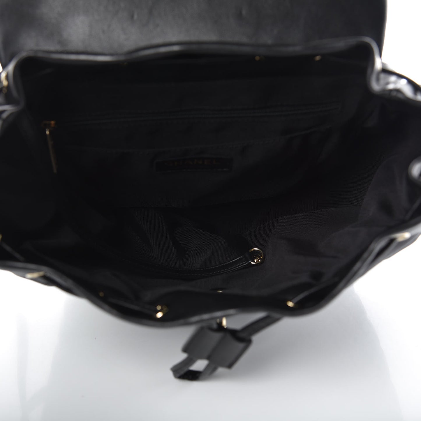 Lambskin Quilted Large Urban Spirit Backpack Black