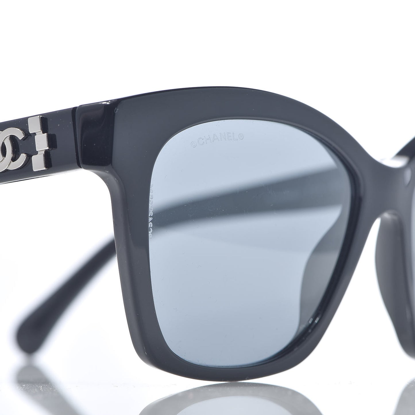 Acetate Butterfly Boy Sunglasses Black
