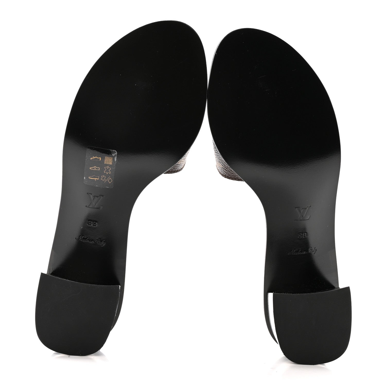 Louis Vuitton Monogram Lock It Mules 39 6 of 10