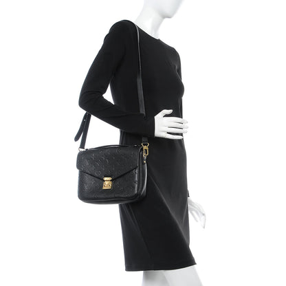 Louis Vuitton Empreinte Pochette Metis Black 2 of 7