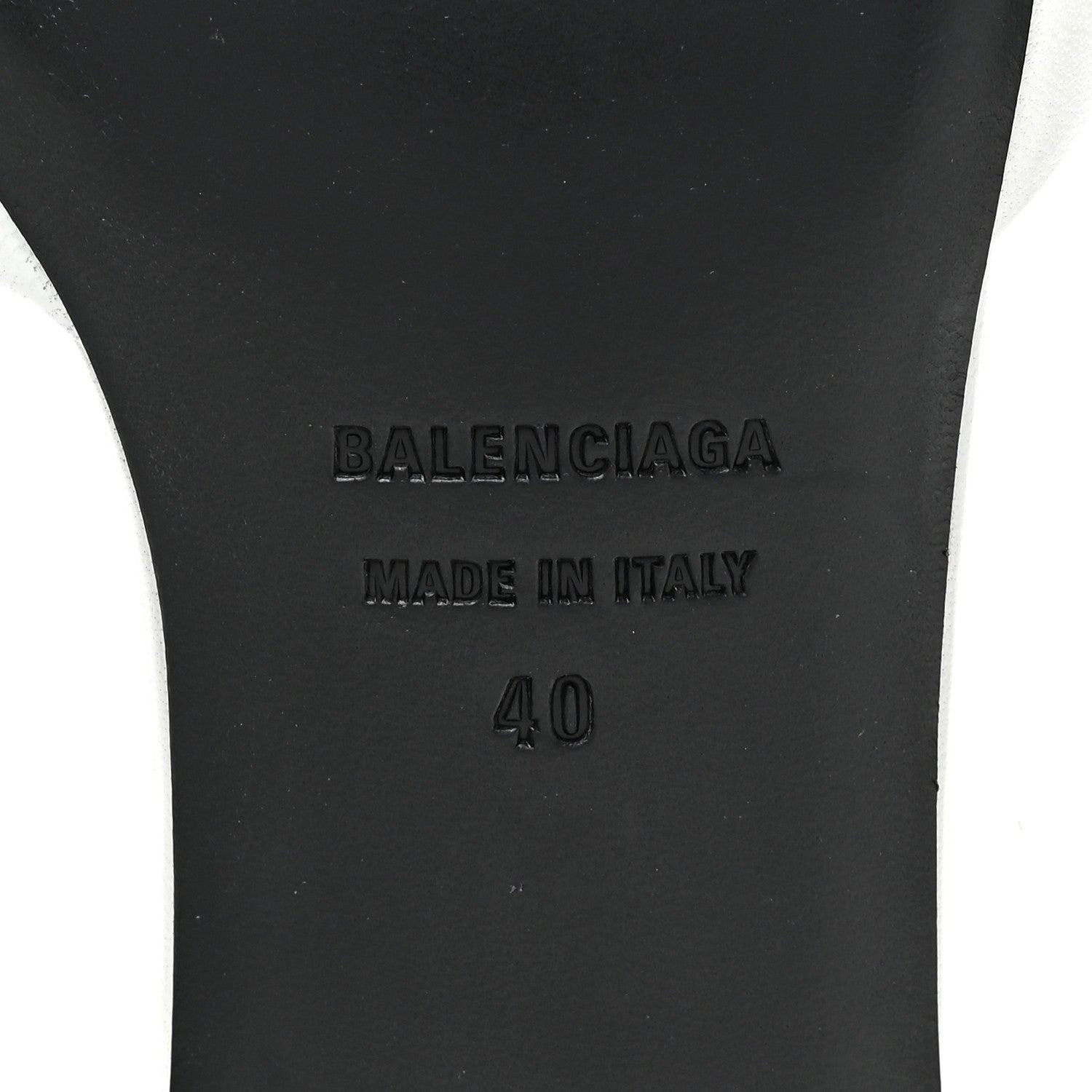Balenciaga Soft Nappa BB Square Knife Pointed Toe 40mm Mules 40 White 6 of 8