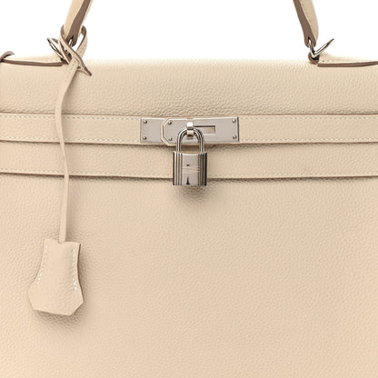 Hermes Togo Kelly Retourne 32 Craie 8 of 12