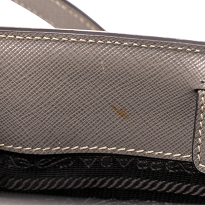 Prada Saffiano Lux Medium Tote Argilla 14 of 17