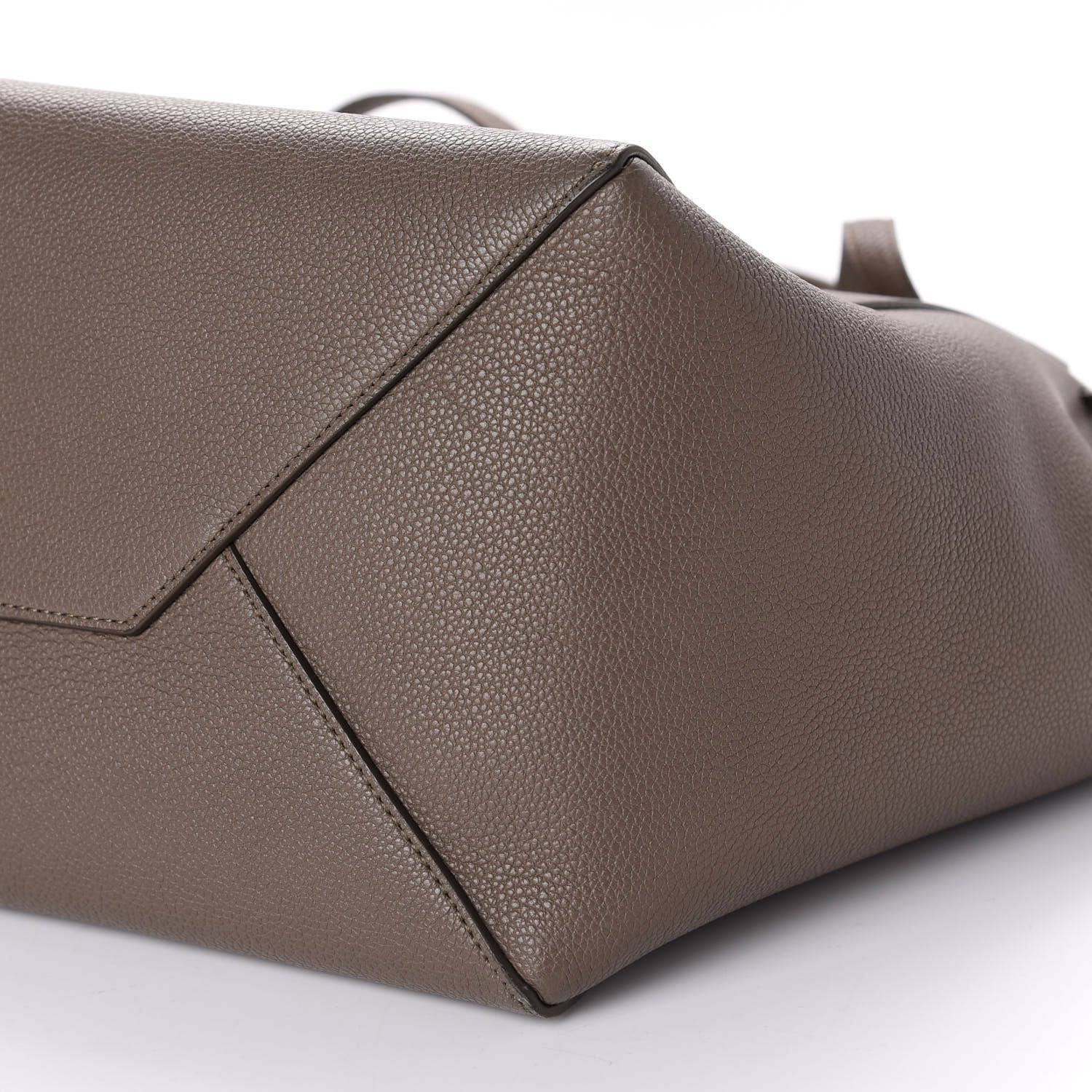 Celine Soft Grained Calfskin Small Belt Cabas Phantom Taupe 7 of 11