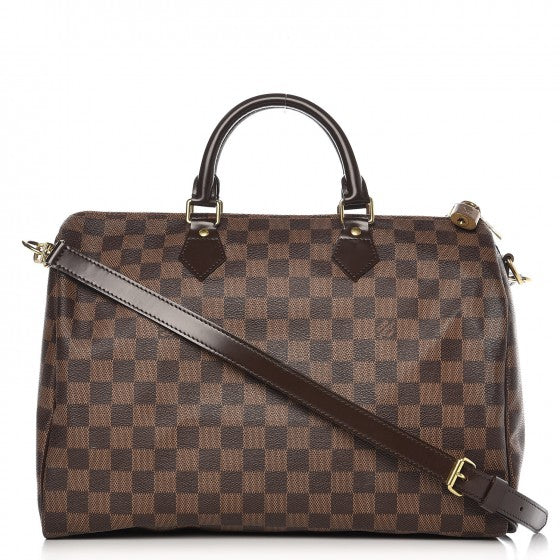 Damier Ebene Speedy Bandouliere 35