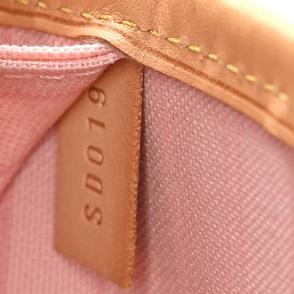 Louis Vuitton Damier Azur Neo Neverfull MM Rose Ballerine 8 of 10