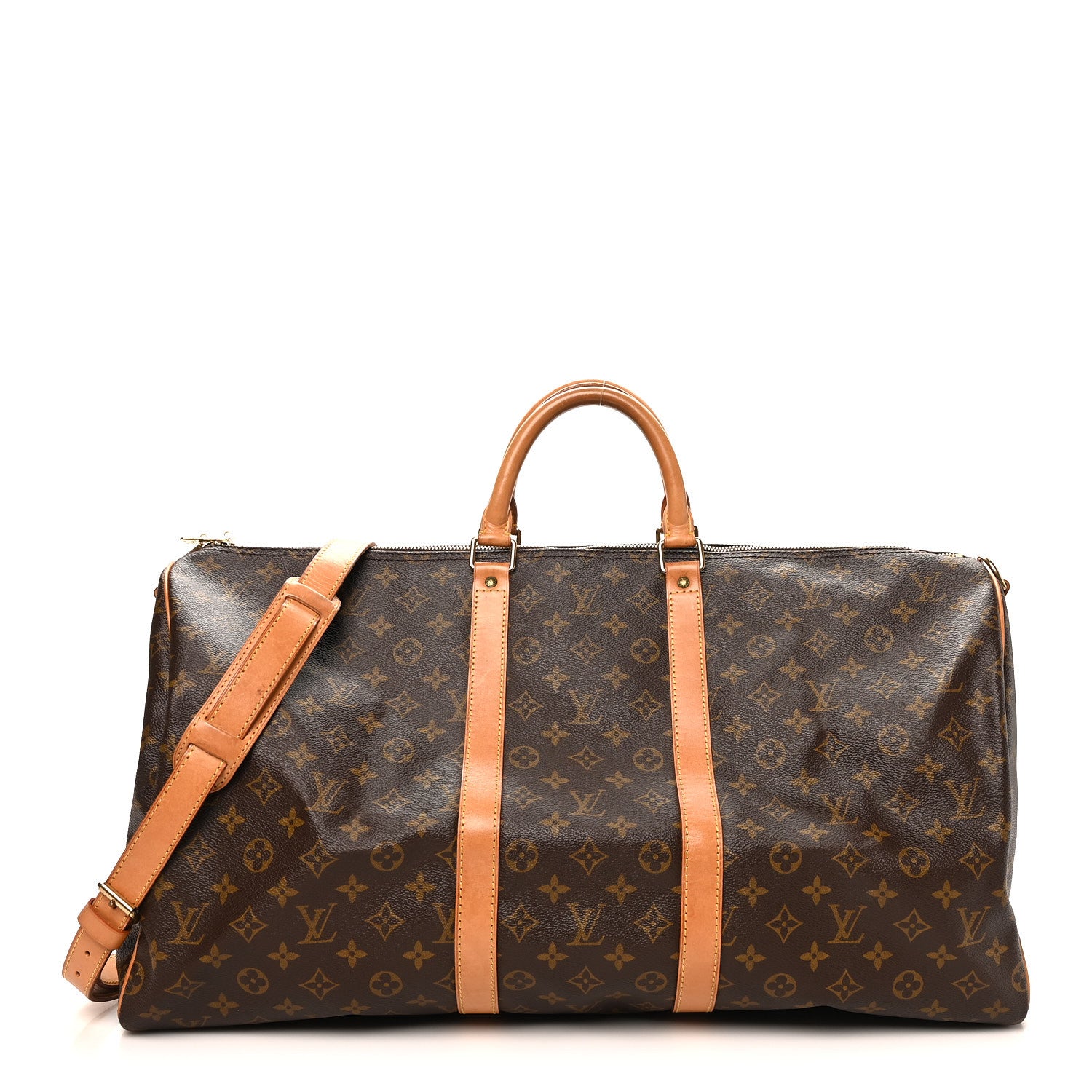 Louis Vuitton Monogram Keepall Bandouliere 55 1 of 10