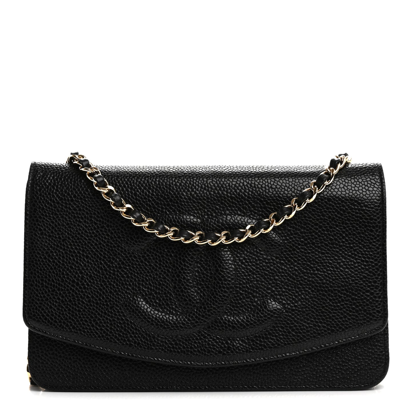 Caviar Timeless CC Wallet on Chain WOC Black