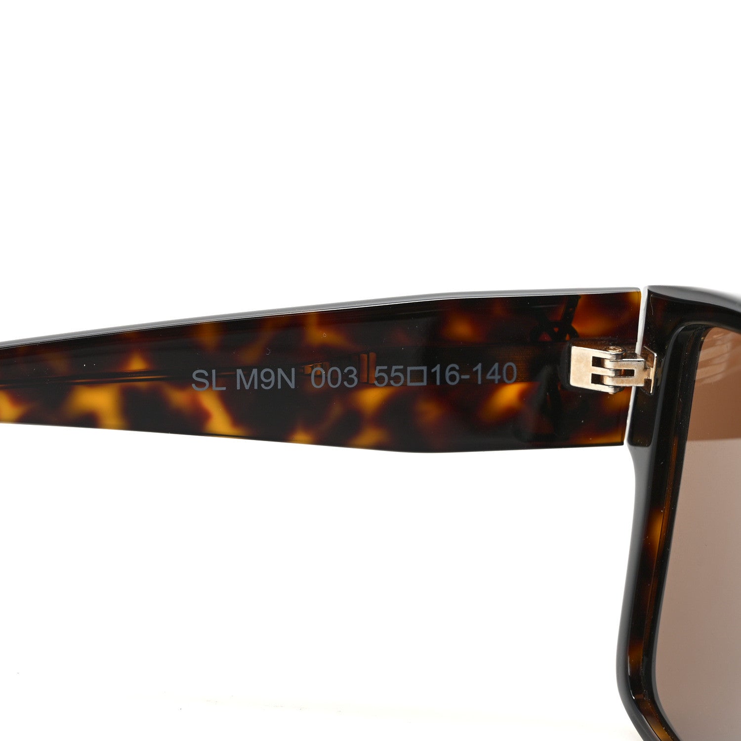 Saint Laurent Acetate Square SL M9N Sunglasses Tortoise 7 of 9