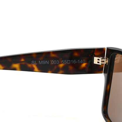 Saint Laurent Acetate Square SL M9N Sunglasses Tortoise 7 of 9