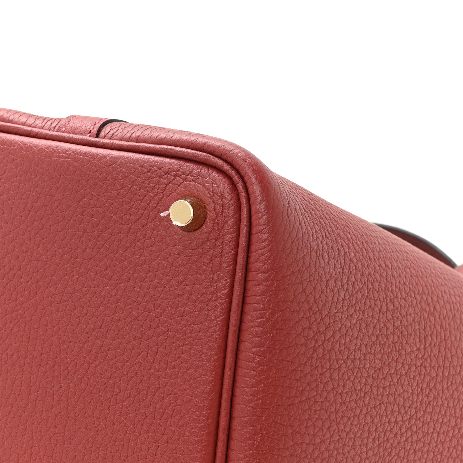 Hermes Taurillon Clemence Picotin Lock 18 PM Rouge H 10 of 13
