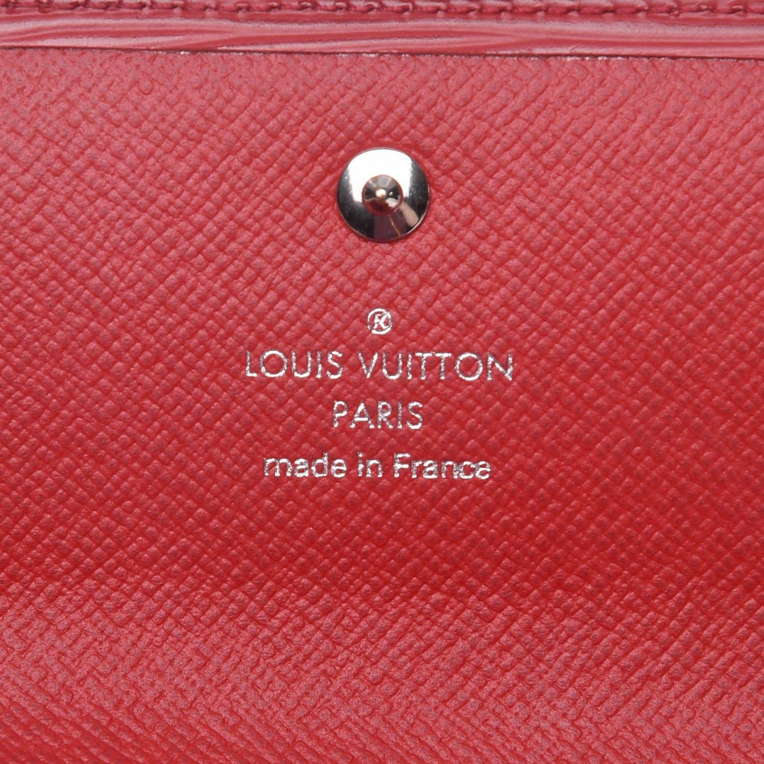 Louis Vuitton Epi Porte Tresor International Wallet Rouge 6 of 7