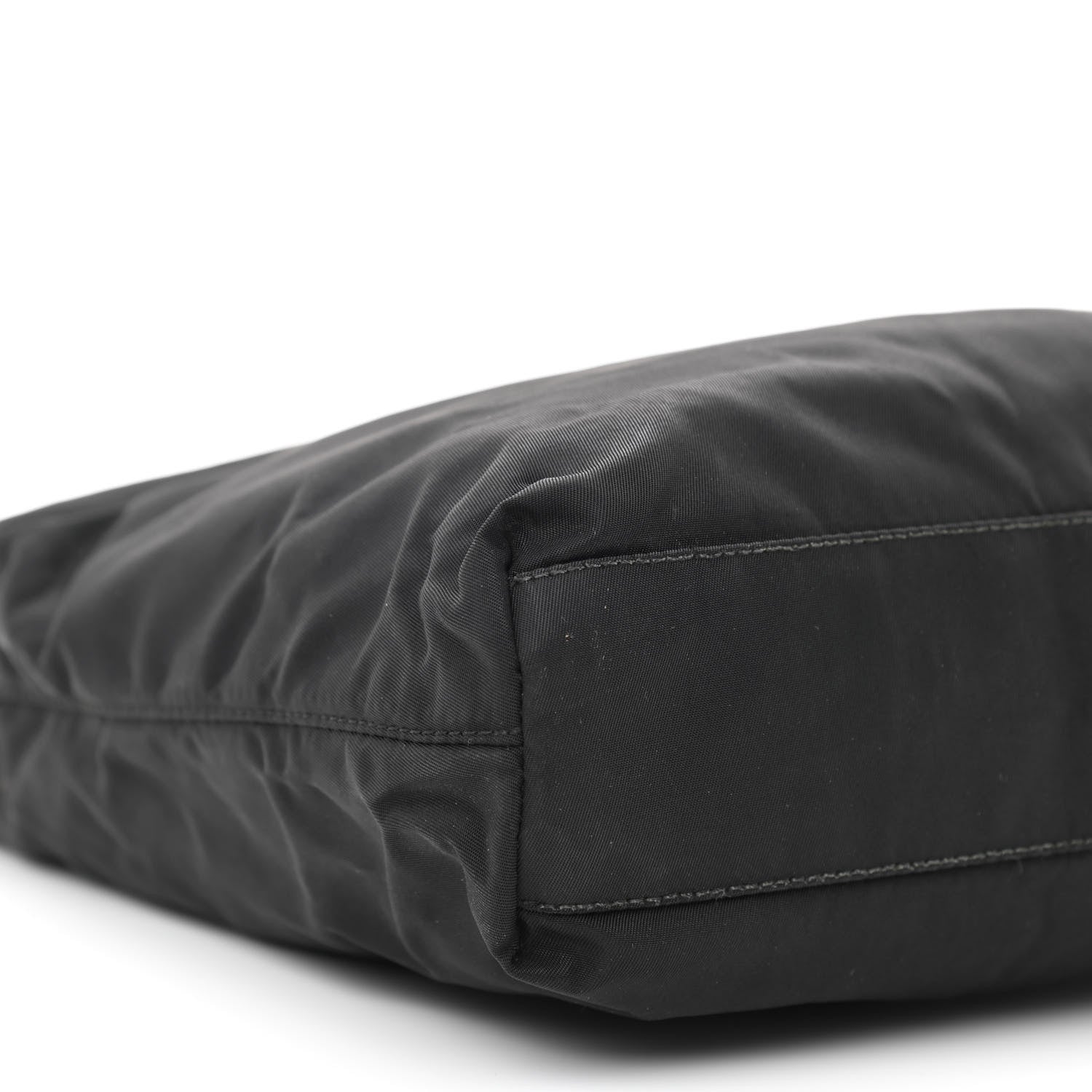 Prada Nylon Vela Shoulder Bag Black 10 of 12