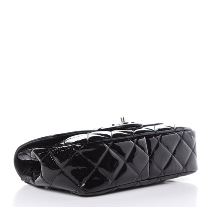Chanel Patent Quilted Small Coco Shine Flap Black 4 of 10